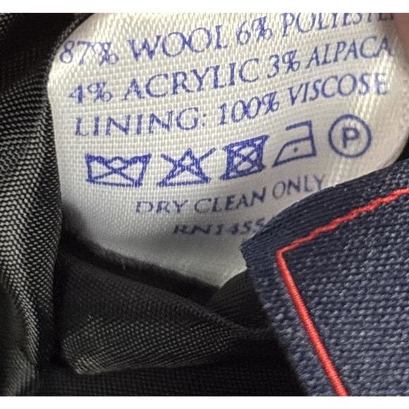 Brora Button Front A-Line Skirt Womens UK 10 / US 6 Blue Tweed Wool Blend Lined - Picture 5 of 11